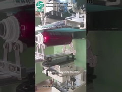 طابعة الشاشة المنحنية الطباعة الشعار للزجاجة المعدنية