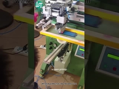 طابعة الشاشة المنحنية الطباعة الشعار لوعاء المستخدمة مرة واحدة