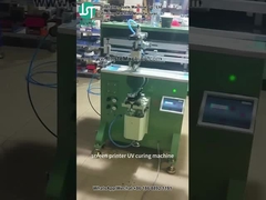 طابعة الشاشة المنحنية لطباعة الشعار للدلو البلاستيكي (3)