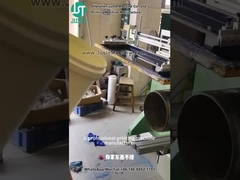 طابعة شاشة منحنية لطباعة الشعار للدلو البلاستيكي (7)