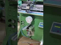 طابعة شاشة منحنية لطباعة الشعار للقشرة البلاستيكية (6)