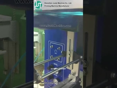 طابعة الشاشة المنحنية طباعة الشكل الإلپسية للزجاجة البلاستيكية (4)