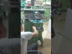 طابعة الشاشة المنحنية طباعة شكل الأسطوانة للعصا المعدنية