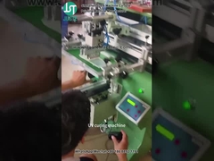 طابعة الشاشة المنحنية الطباعة شكل الأسطوانة للقشرة البلاستيكية (5)