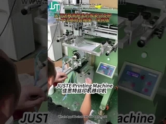 طابعة الشاشة المنحنية الطباعة الشعار للكأس السيراميكية