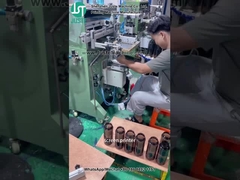 طابعة شاشة منحنية لطباعة الشعار للزجاجة البلاستيكية (3)